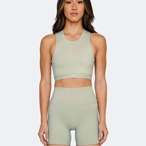 SET Active Sportbody High Bra in Light Sage Green Thistle, Small